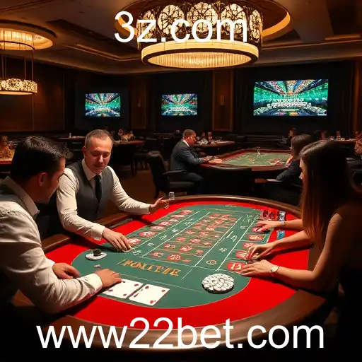 A Experiência Imersiva do Cassino Ao Vivo no 22 Bet